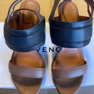 Brand new Womens Givenchy Brown/Black heels sz6